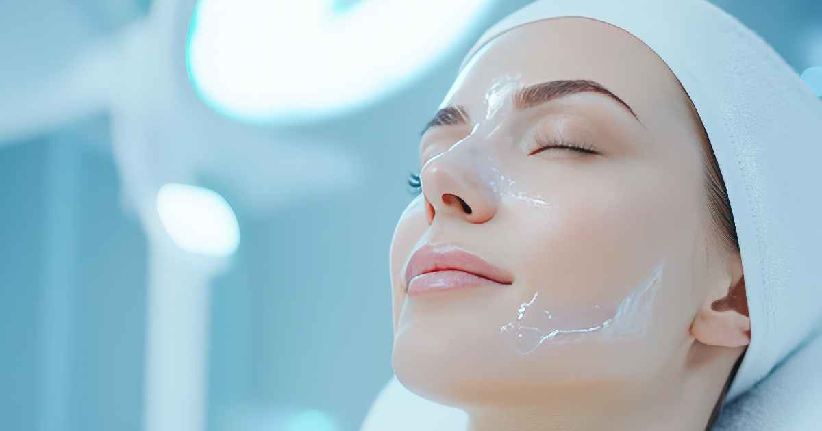 Women receiving chemical peel treatment in Las Vegas, NV